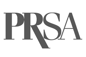 PRSA Logo Black & White - Communication Metrics Partner